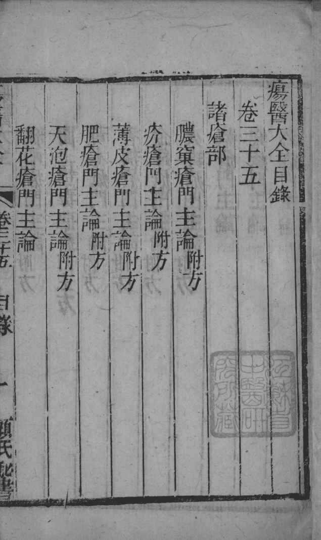 疡医大全  卷35
